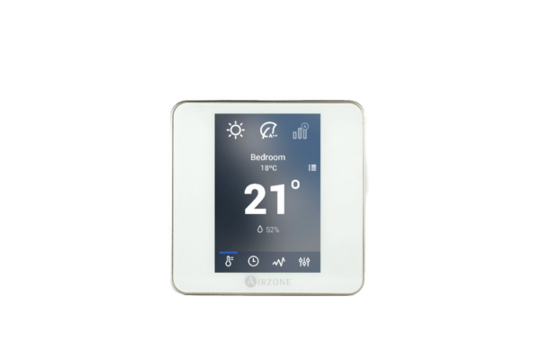 Thermostat AIRZONE Blueface 8Z couleur blanc